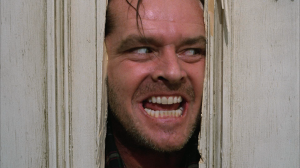Jack Nicholson in "The Shining."